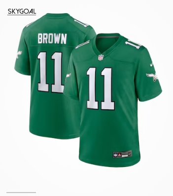 A.j. Brown Philadelphia Eagles Nike Vapor F.u.s.e. Limited Jersey - Kelly Green