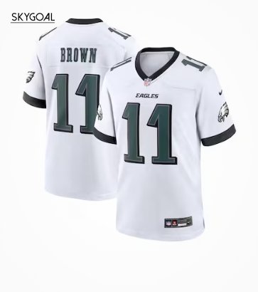 A.j. Brown Philadelphia Eagles Nike Vapor F.u.s.e. Limited Jersey - White
