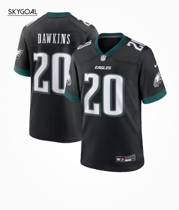 Brian Dawkins Philadelphia Eagles Nike Alternate Game Jersey - Black