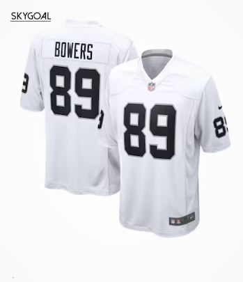 Brock Bowers Las Vegas Raiders Nike Game Jersey - White