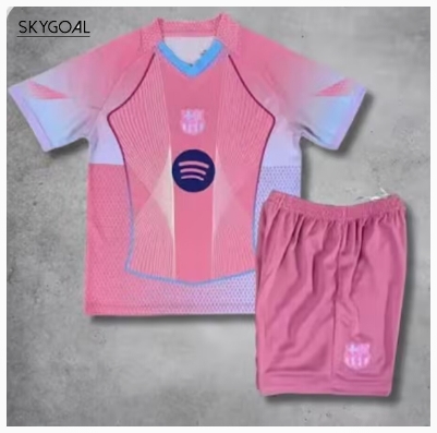 Fc Barcelona Entrenamiento Equipación 2025/26 - Enfants Pink