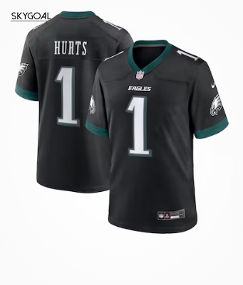 Jalen Hurts Philadelphia Eagles Nike Alternate Game Jersey - Black