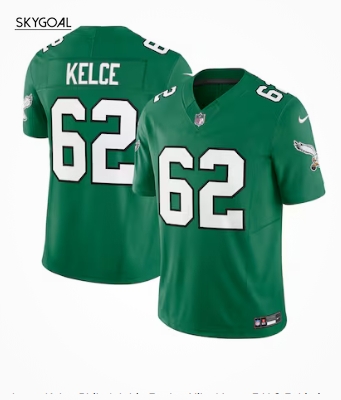 Jason Kelce Philadelphia Eagles Nike Vapor F.u.s.e. Limited Jersey - Kelly Green