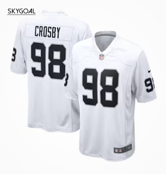 Maxx Crosby Las Vegas Raiders Nike Game Jersey - White