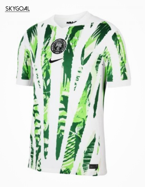 Nigeria Femenina Domicile 2025 Modelo Hombre - Authentic