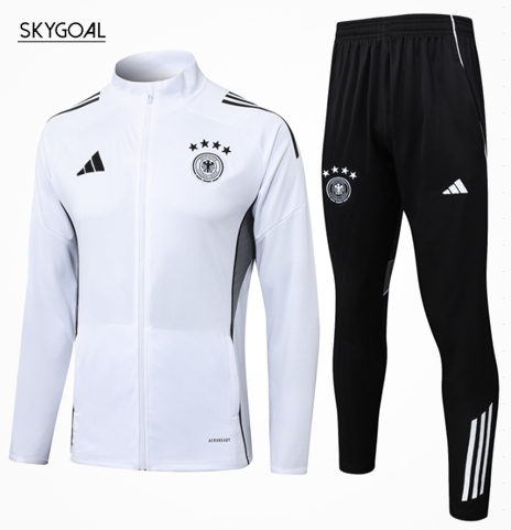 Survetement Allemagne 2025- White Cremallera Larga