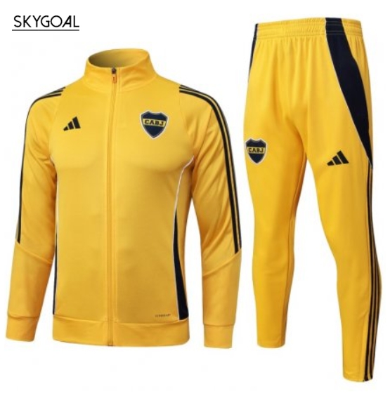 Chandal Boca Juniors 2025/26 Yellow- Long Zip