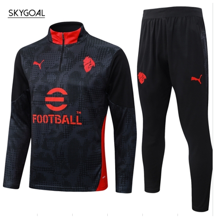 Survetement Ac Milan 2025/26 Black