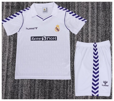 Real Madrid Domicile 88/90 - Enfants