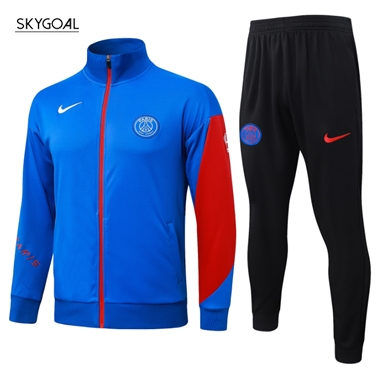 Survetement Psg 2025/26 Bule Long Zipper