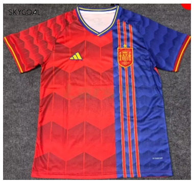 Espagne Edición Especial Maillot 2025/26 Rojo/azul