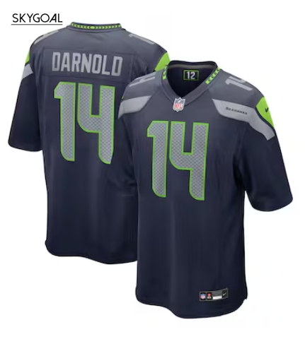 Sam Darnold Seattle Seahawks - College Navy