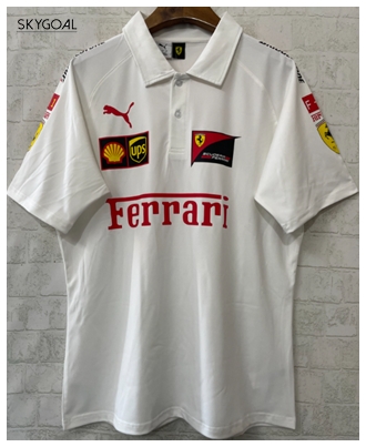 Ferrari Polo Ocio Maillot -white