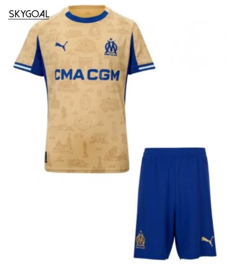 Olympique Marsella Fourth 2025/26 - Enfants