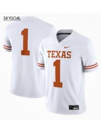 1 Texas Longhorns - White