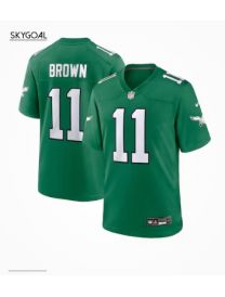 A.j. Brown Philadelphia Eagles Nike Vapor F.u.s.e. Limited Jersey - Kelly Green