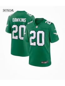 Brian Dawkins Philadelphia Eagles Nike Alternate Retired Game Jersey - Kelly Green