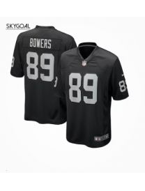 Brock Bowers Las Vegas Raiders Nike Player Game Jersey - Black