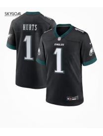 Jalen Hurts Philadelphia Eagles Nike Alternate Game Jersey - Black