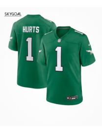 Jalen Hurts Philadelphia Eagles Nike Alternate Game Jersey - Kelly Green