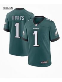 Jalen Hurts Philadelphia Eagles Nike Team Game Jersey - Midnight Green