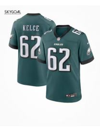 Jason Kelce Philadelphia Eagles Nike Team Game Jersey - Midnight Green