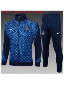 Survetement Psg 2025/26 Bule Ii Long Zipper - Enfants