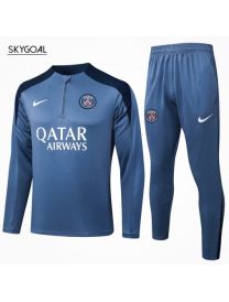 Survetement Psg 2025/26 Gray Half Zipper