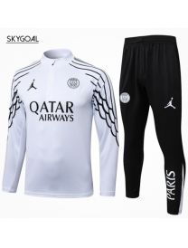 Survetement Psg 2025/26 White Half Zipper
