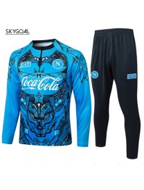 Survetement Napoli 2025/26- Bule Media Cremallera