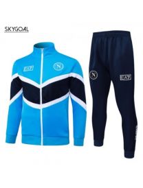 Survetement Napoli 2025/26- Bule With Black Cremallera Larga