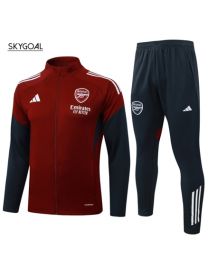 Survetement Arsenal 2025/26-long Zipper Dark Red