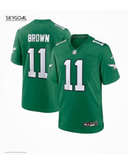 A.j. Brown Philadelphia Eagles Nike Vapor F.u.s.e. Limited Jersey - Kelly Green