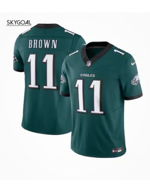 A.j. Brown Philadelphia Eagles Nike Vapor F.u.s.e. Limited Jersey - Midnight Green