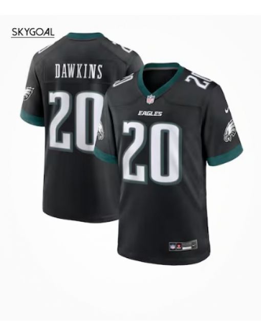 Brian Dawkins Philadelphia Eagles Nike Alternate Game Jersey - Black