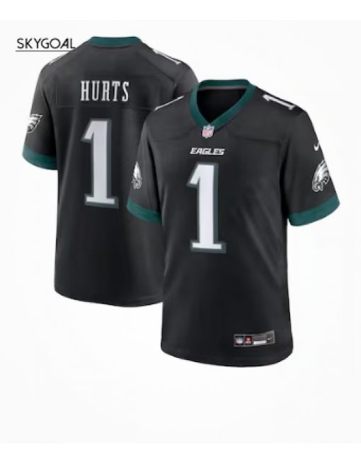 Jalen Hurts Philadelphia Eagles Nike Alternate Game Jersey - Black