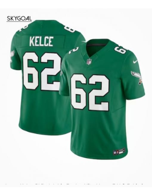 Jason Kelce Philadelphia Eagles Nike Vapor F.u.s.e. Limited Jersey - Kelly Green