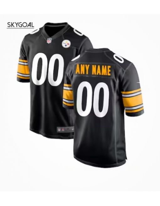 Pittsburgh Steelers Nike Custom Game Jersey - Black