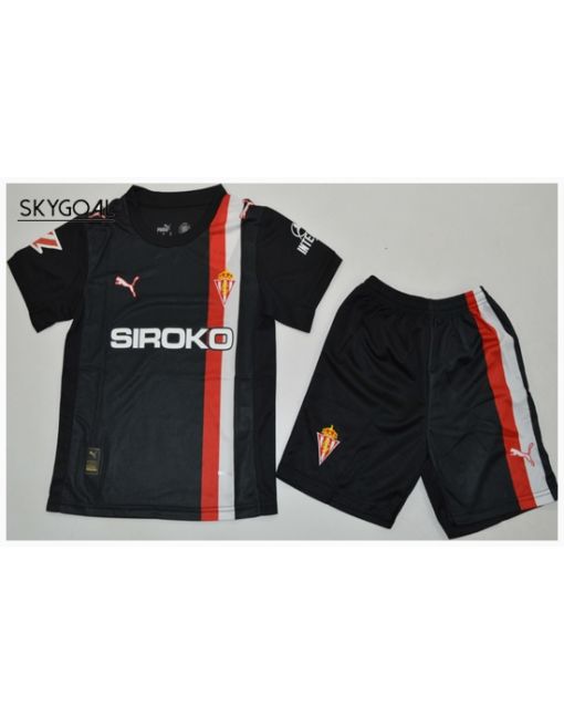 Sporting Gijon Exterieur 2025/26 - Enfants