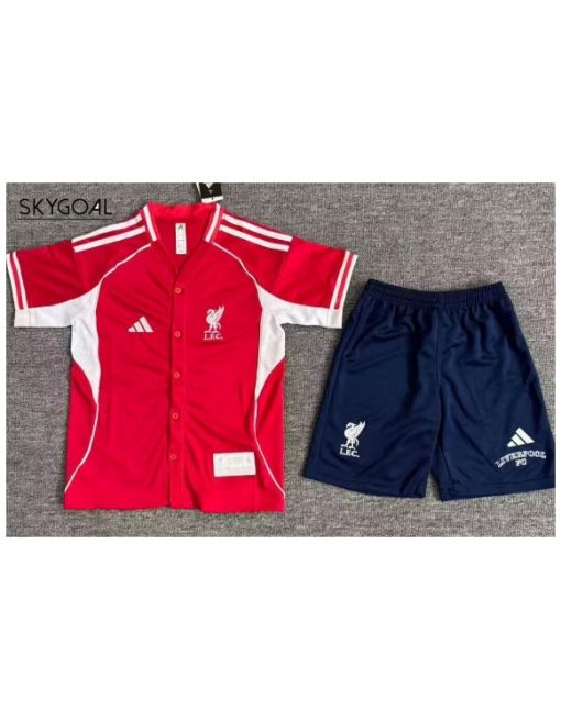 Liverpool Mlb Equipación 2025/26 - Enfants