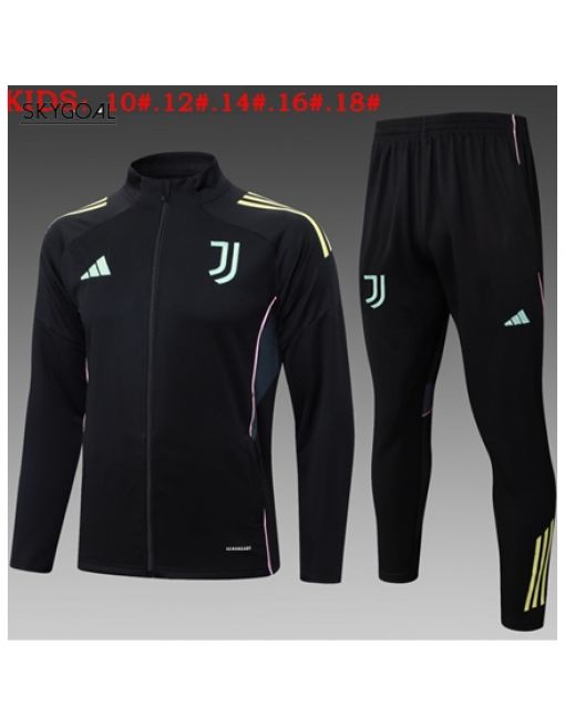 Survetement Juventus 2025/26 Black - Enfants