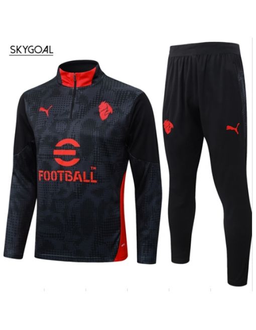 Survetement Ac Milan 2025/26 Black