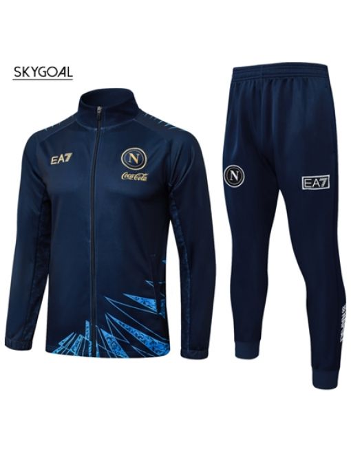 Survetement Napoli 2025/26- Dark Blue Cremallera Larga