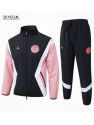 Survetement Psg 2025/26 Black With Pink Long Zipper