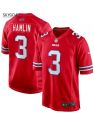 Damar Hamlin Buffalo Bills Nike Alternate Game Jersey - Red