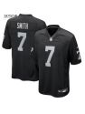 Geno Smith Las Vegas Raiders Nike Game Jersey - Black