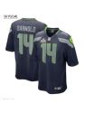 Sam Darnold Seattle Seahawks Nike Super Bowl Lx Patch Game Jersey - College Navy