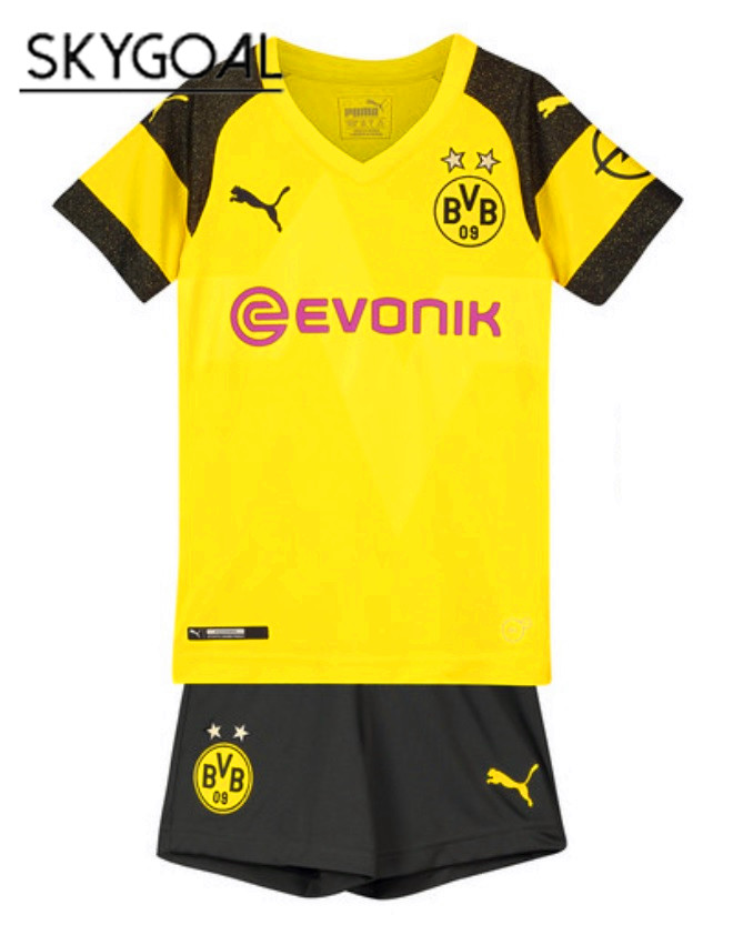 Borussia Dortmund Domicile 2018/19 Kit Junior