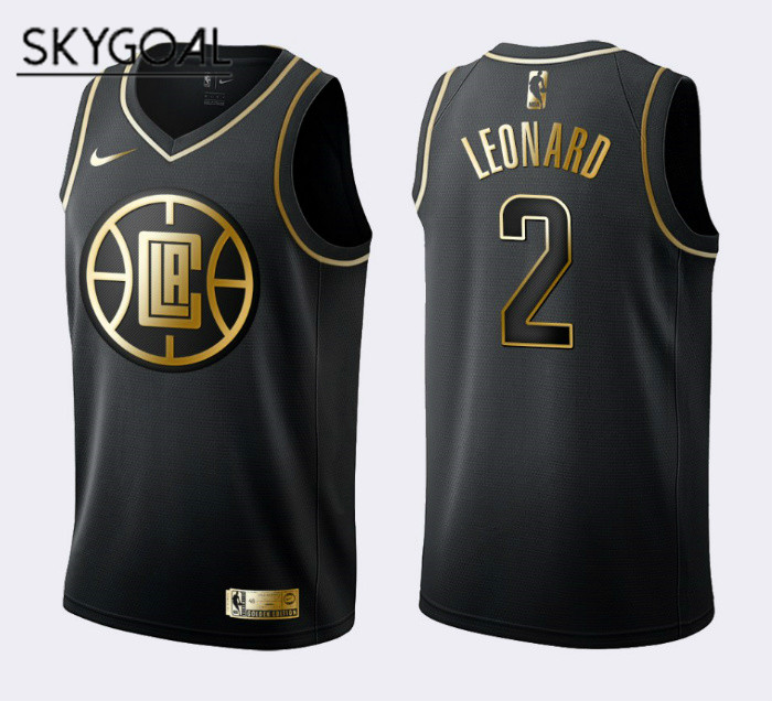 Kawhi Leonard Los Angeles Clippers - Black/gold