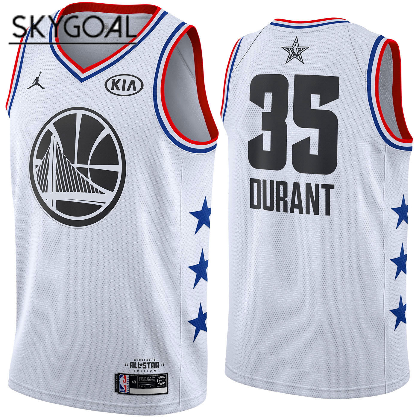 Kevin Durant - 2019 All-star White